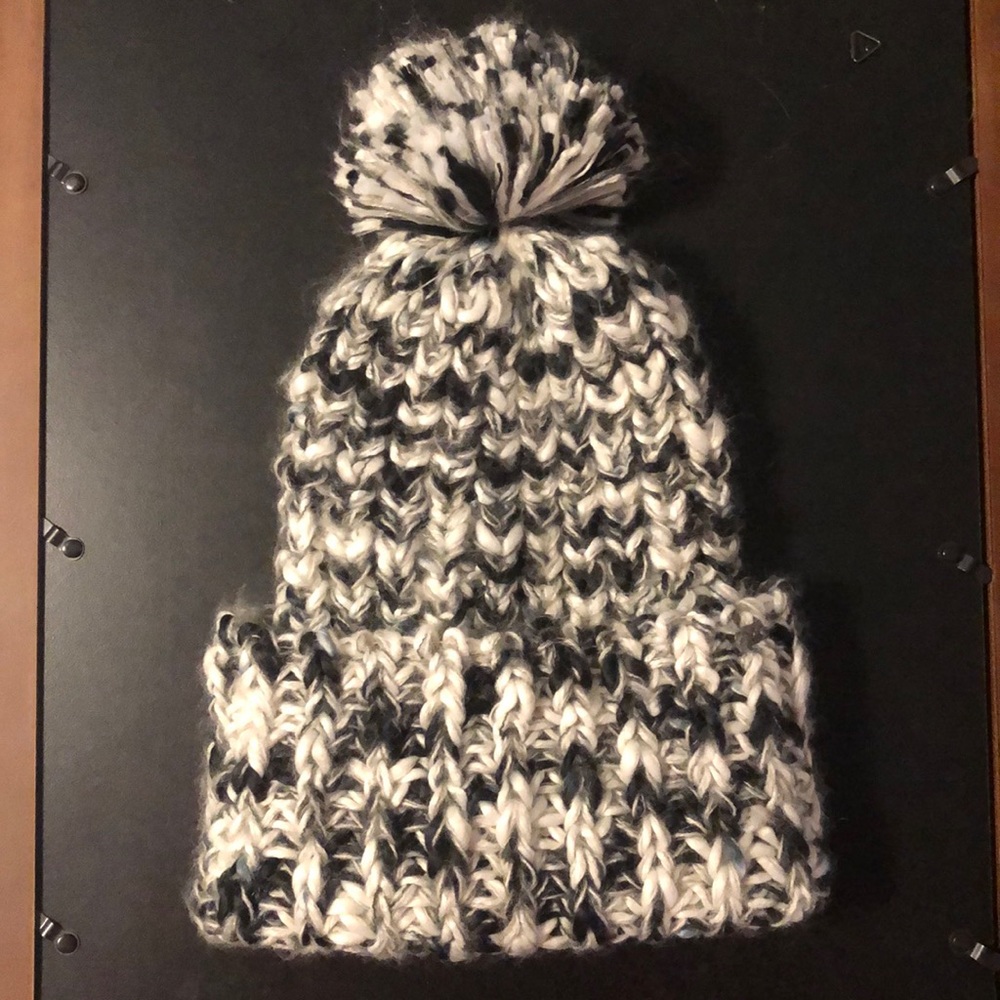 Slouchy knit hat
